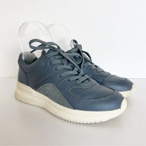 •EVERLANE• Tread: The Trainer Lace Up‎ Sneaker Slate Leather Size 6 Sustainable